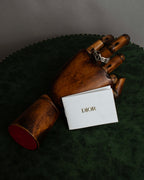 "Christian Dior" Buffalo design silver ring