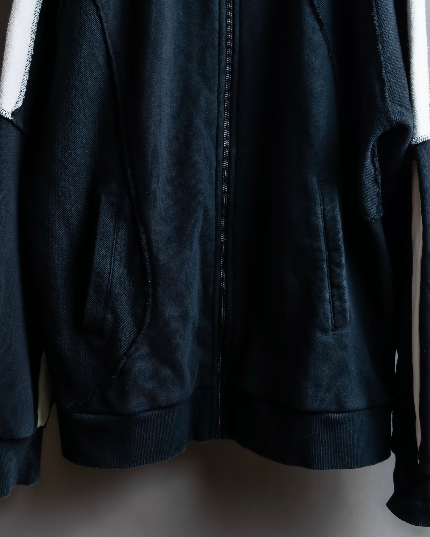 "PUMA" Pile switching design zip up track jacket