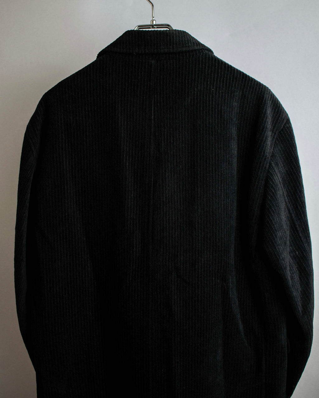 "BURBERRY" Thick wale corduroy oversized tailored jacket