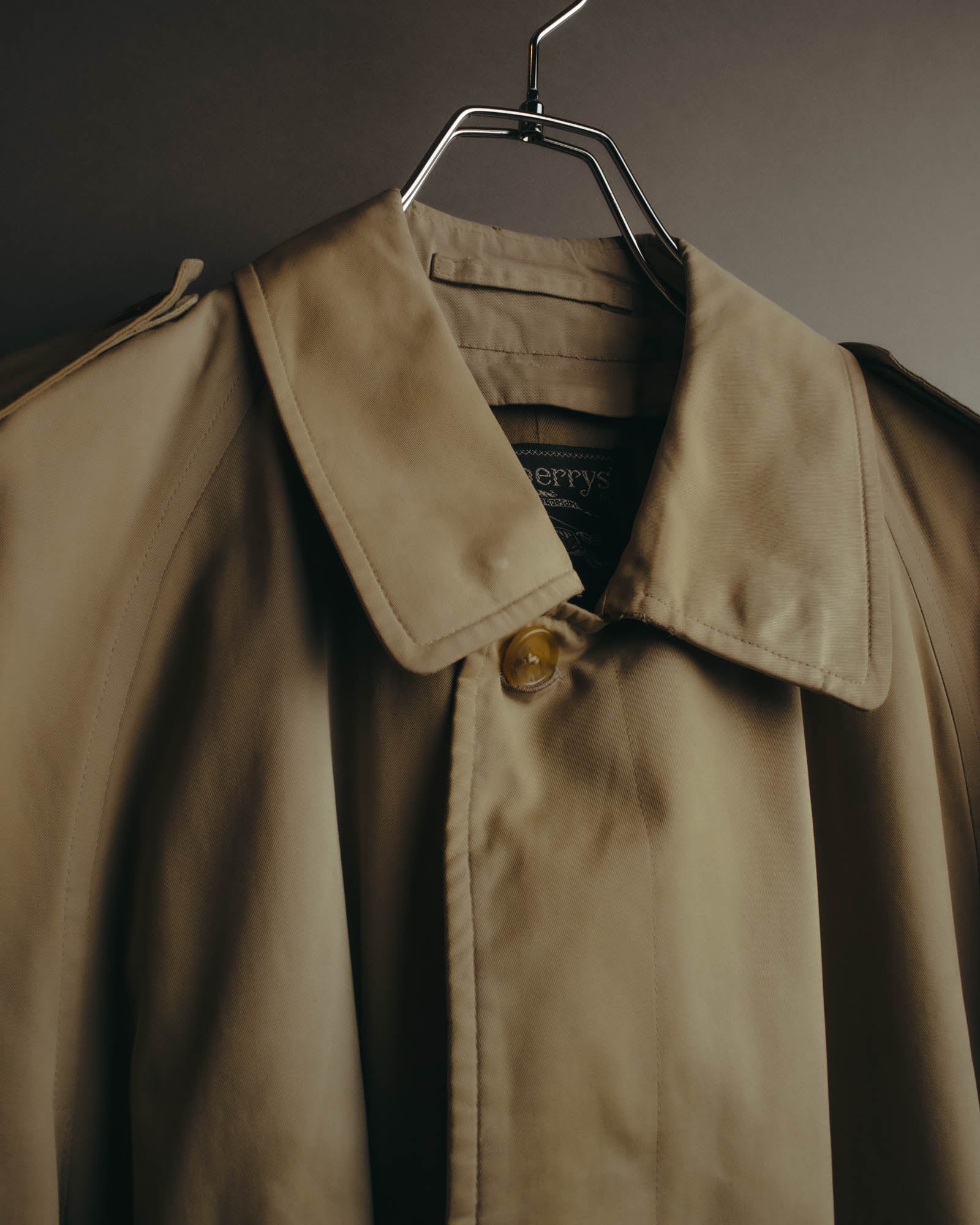 “BURBERRYS” 90’s classic cotton trench coat