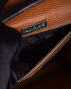 "LOEWE" Textured suede panel barcelona shoulder bag