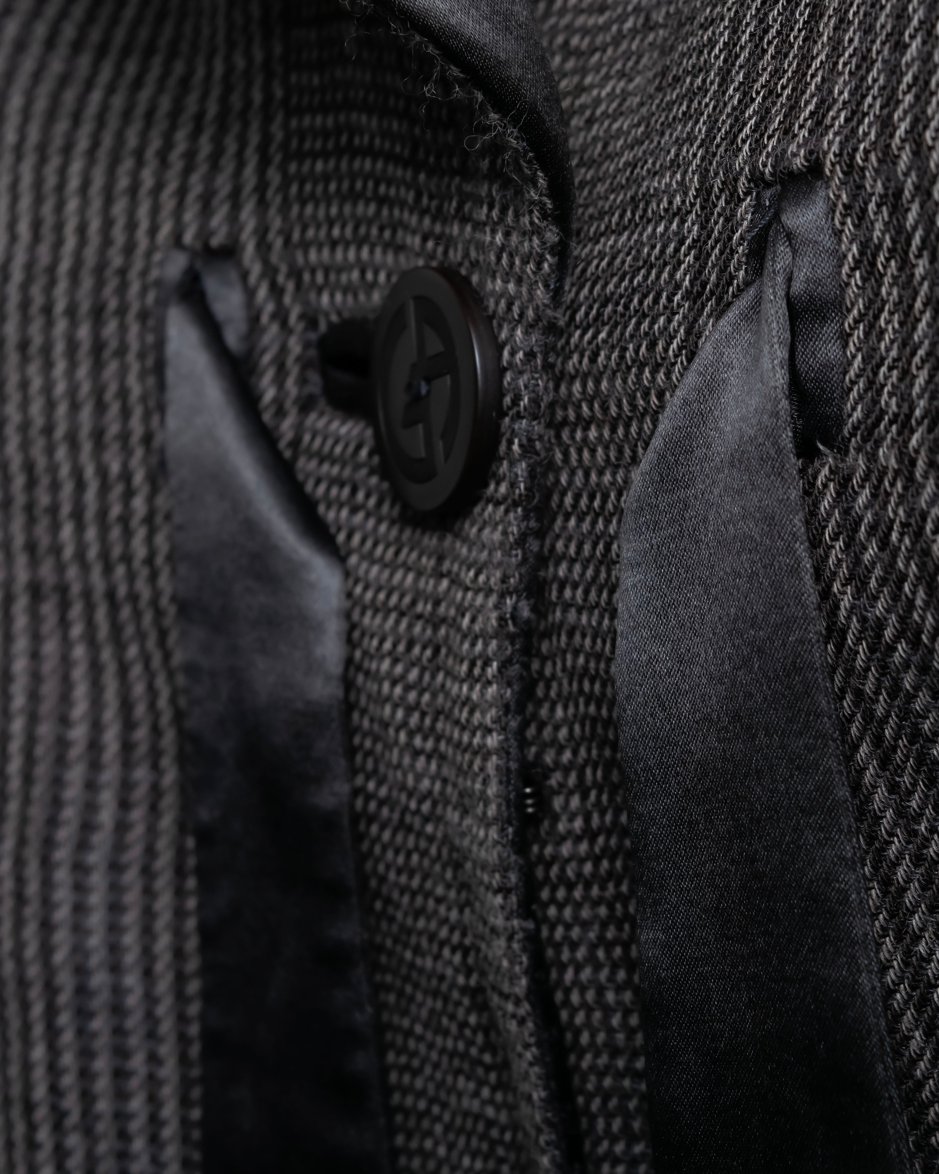 "GIORGIO ARMANI" Drawstring tailored jacket