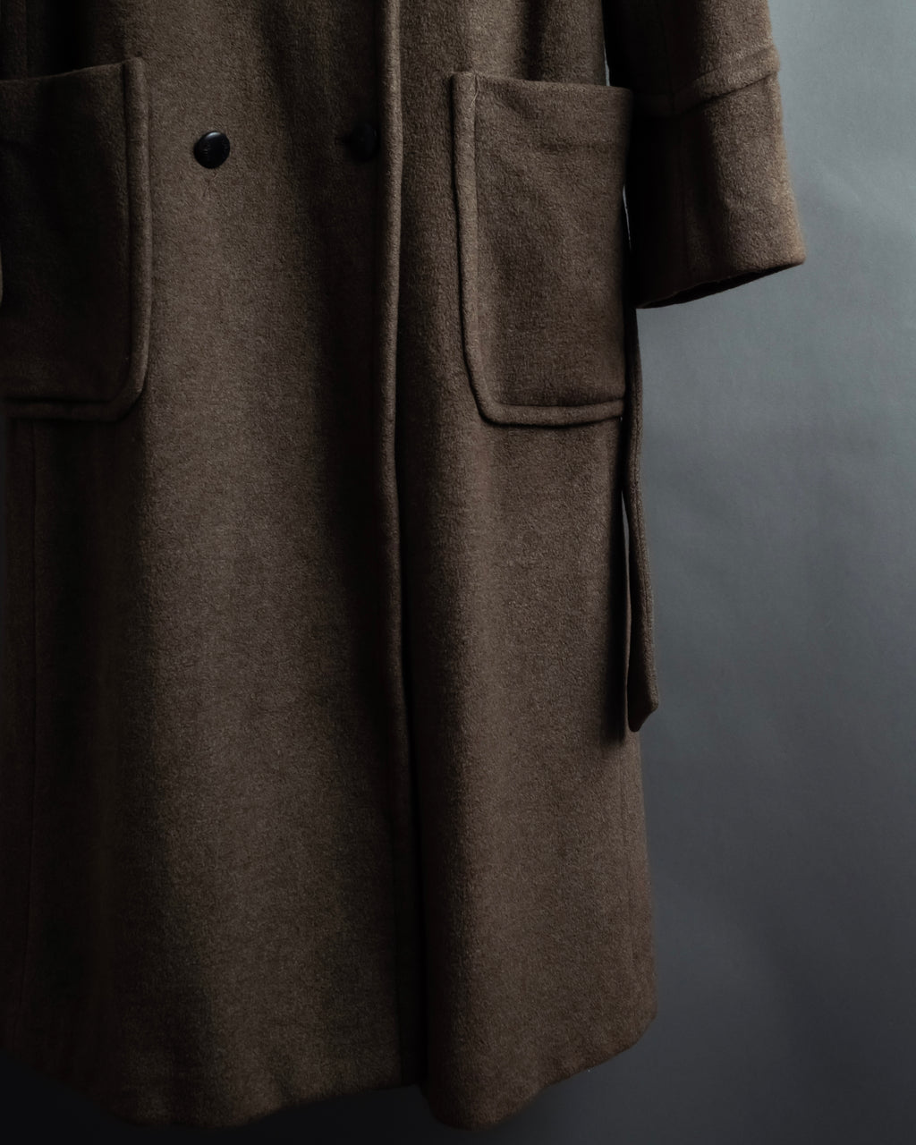 -SPECIAL- “GUCCI × ZAMASPORT” 1989–1994 Double Breasted Long Coat