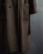 -SPECIAL- “GUCCI × ZAMASPORT” 1989–1994 Double Breasted Long Coat