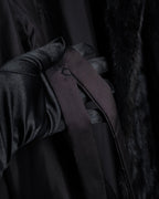 "GUCCI" Semi-custom atelier work fur long coat