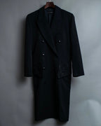 Hiroko Koshino Thin Long Embroidered Coat