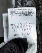 "GUCCI" Monotone floral print wrap dress