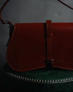 –SPECIAL– "PRADA" 90’s-00’s Minimal strap flap shoulder bag