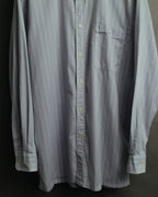 "Christian Dior" 80's-90's Relaxed striped long sleeve shirt