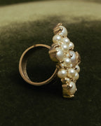 -SPECIAL- “CHANEL” 2013 high summer pearl cc cocktail ring