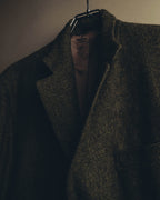 "BURBERRY LONDON" 00's-10's Classic wool tweed coat