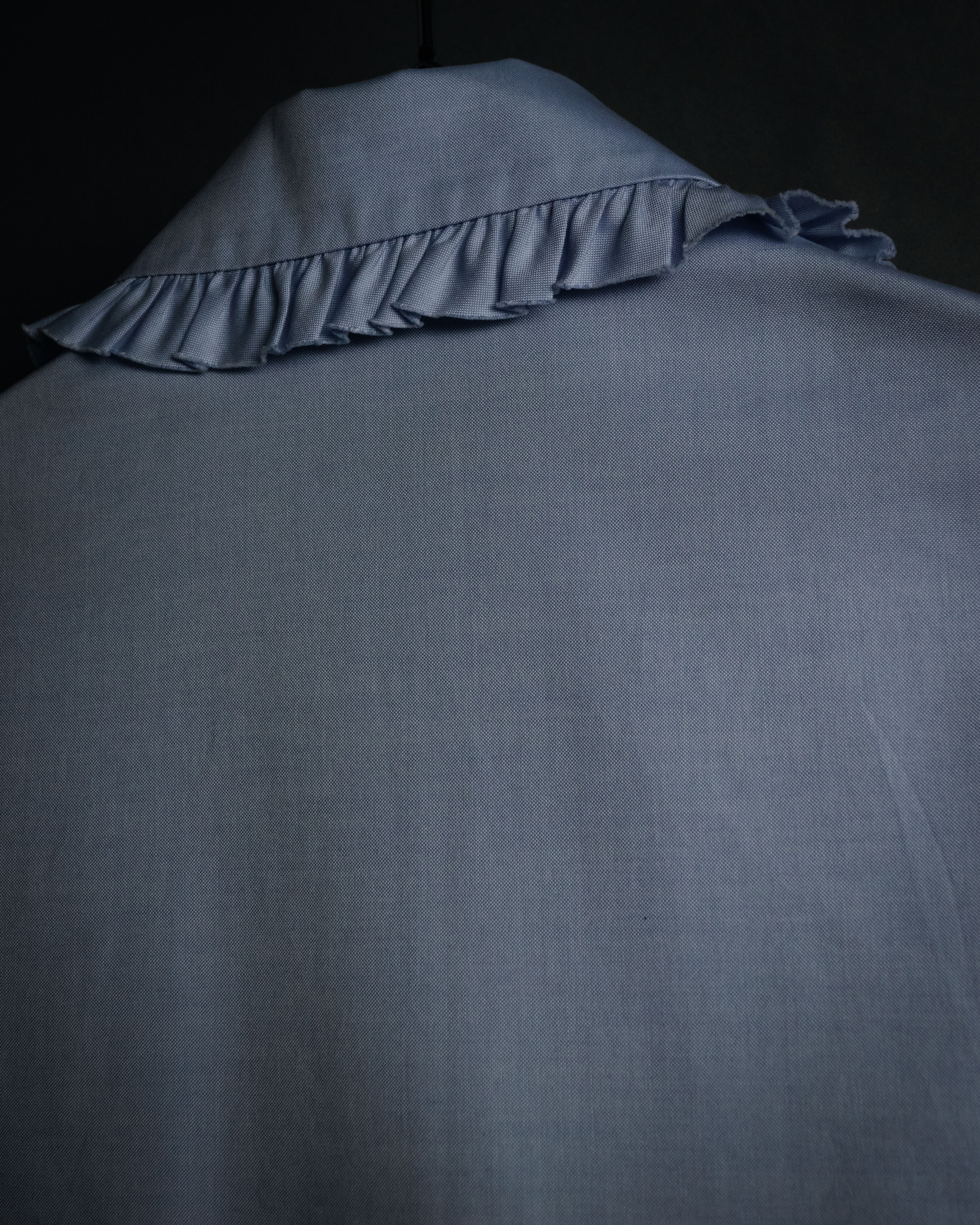 “GUCCI” 2015-2016 Ruffled collar cotton shirt