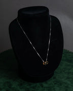 "GUCCI" Link to Love collection silver necklace