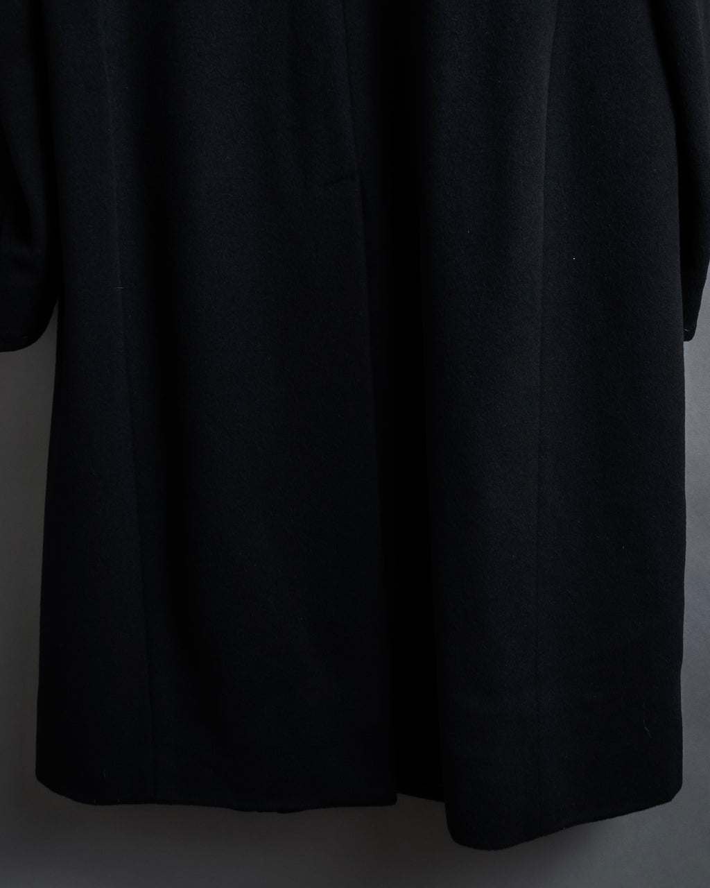 "FENDI" 00's-10's Karl Lagerfeld design shaped long coat