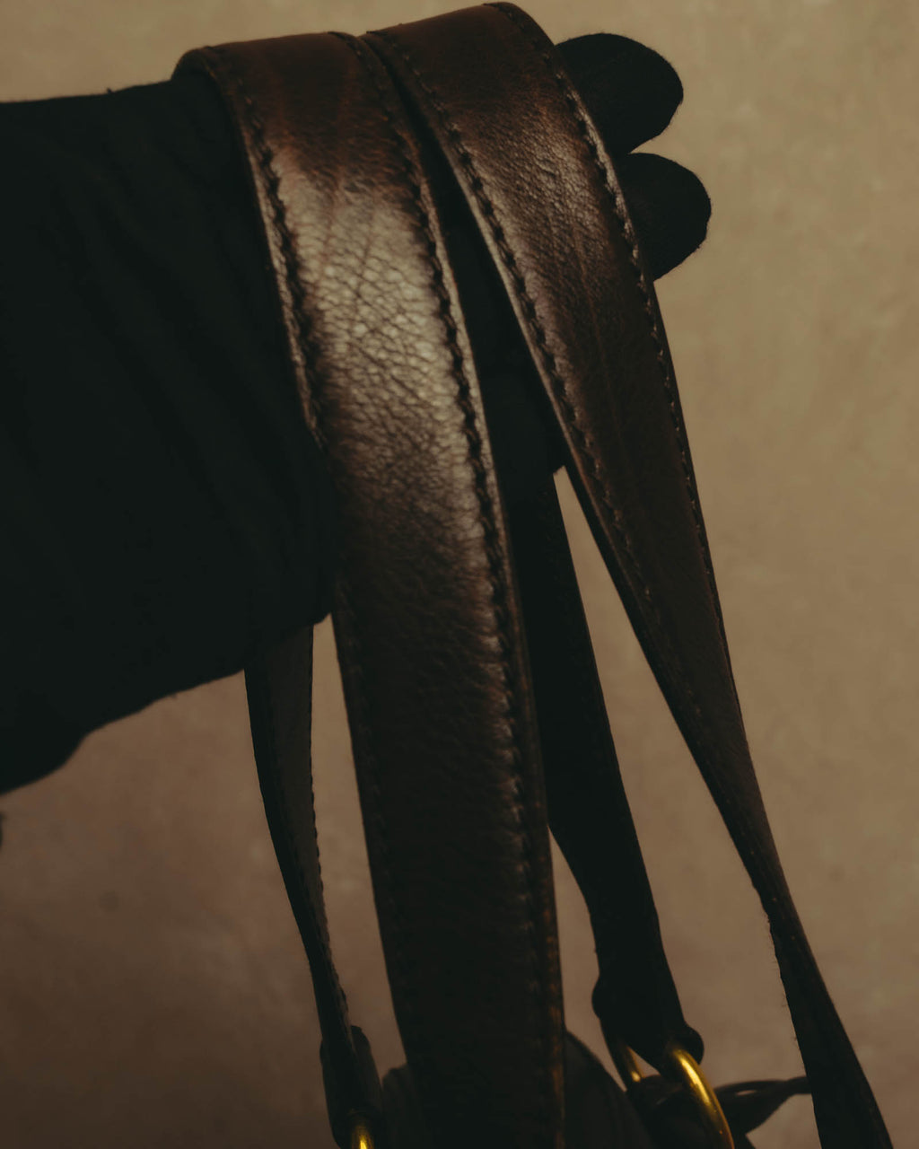 -SPECIAL- “Yves Saint Laurent” 00’s-10’s Muse leather handbag