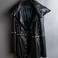 "Dolce & Gabbana" Silver stud design leather 2way coat