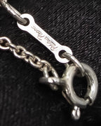 "Tiffany&Co" Crescent moon paloma picasso necklace