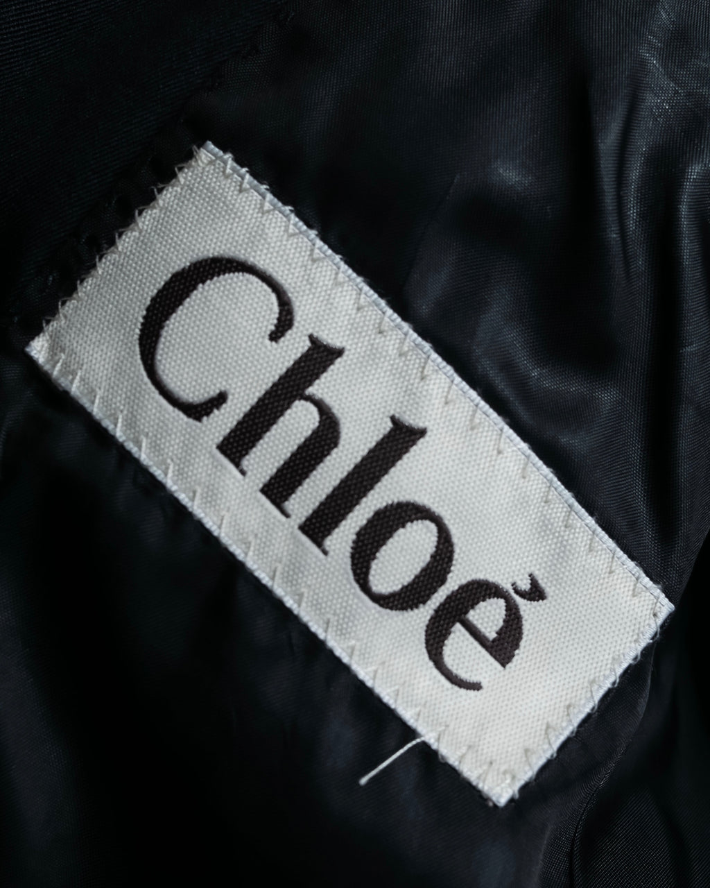 "Chloe" Oversized wool matte black set up