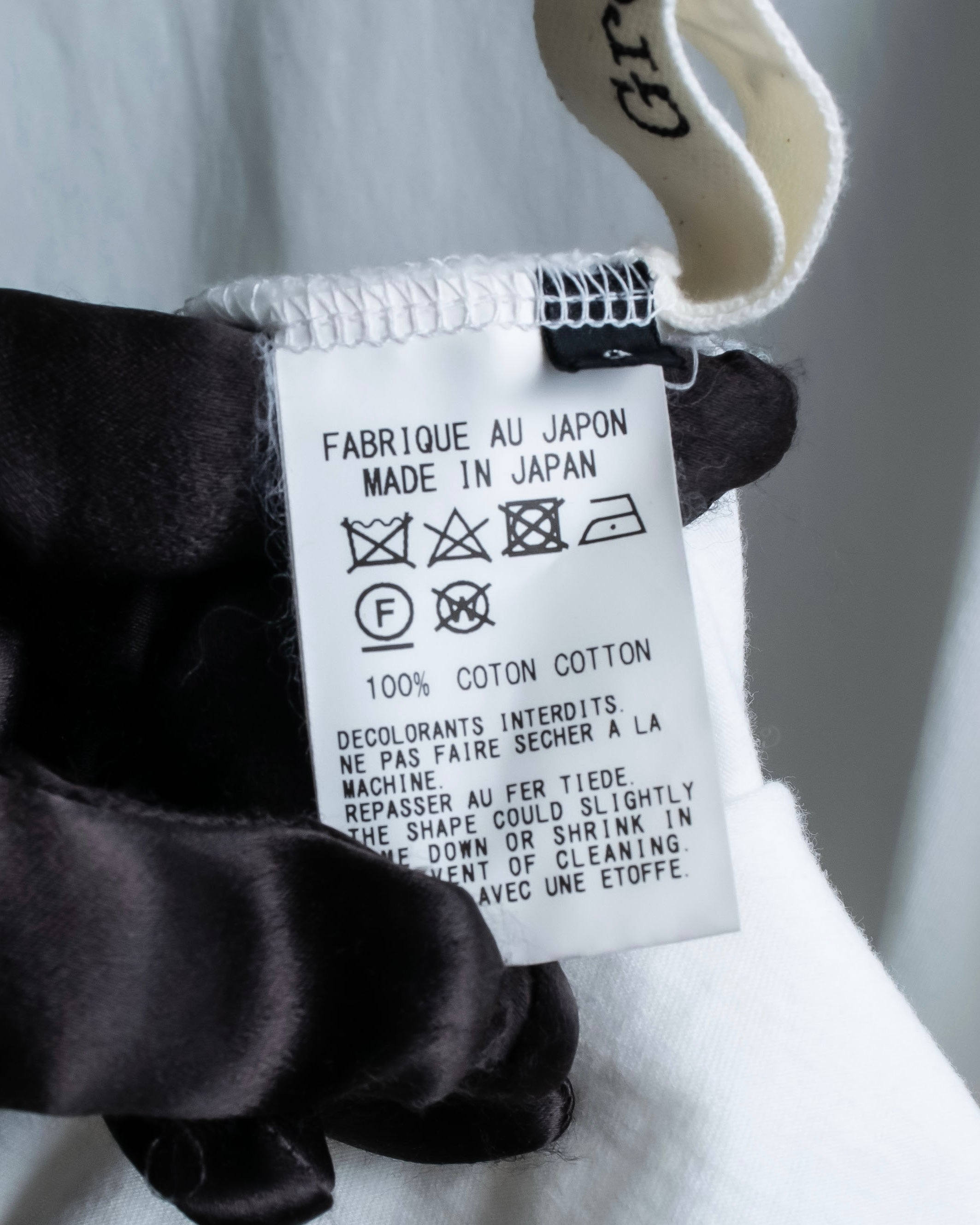 “Ground Y” Detachable designed long pullover