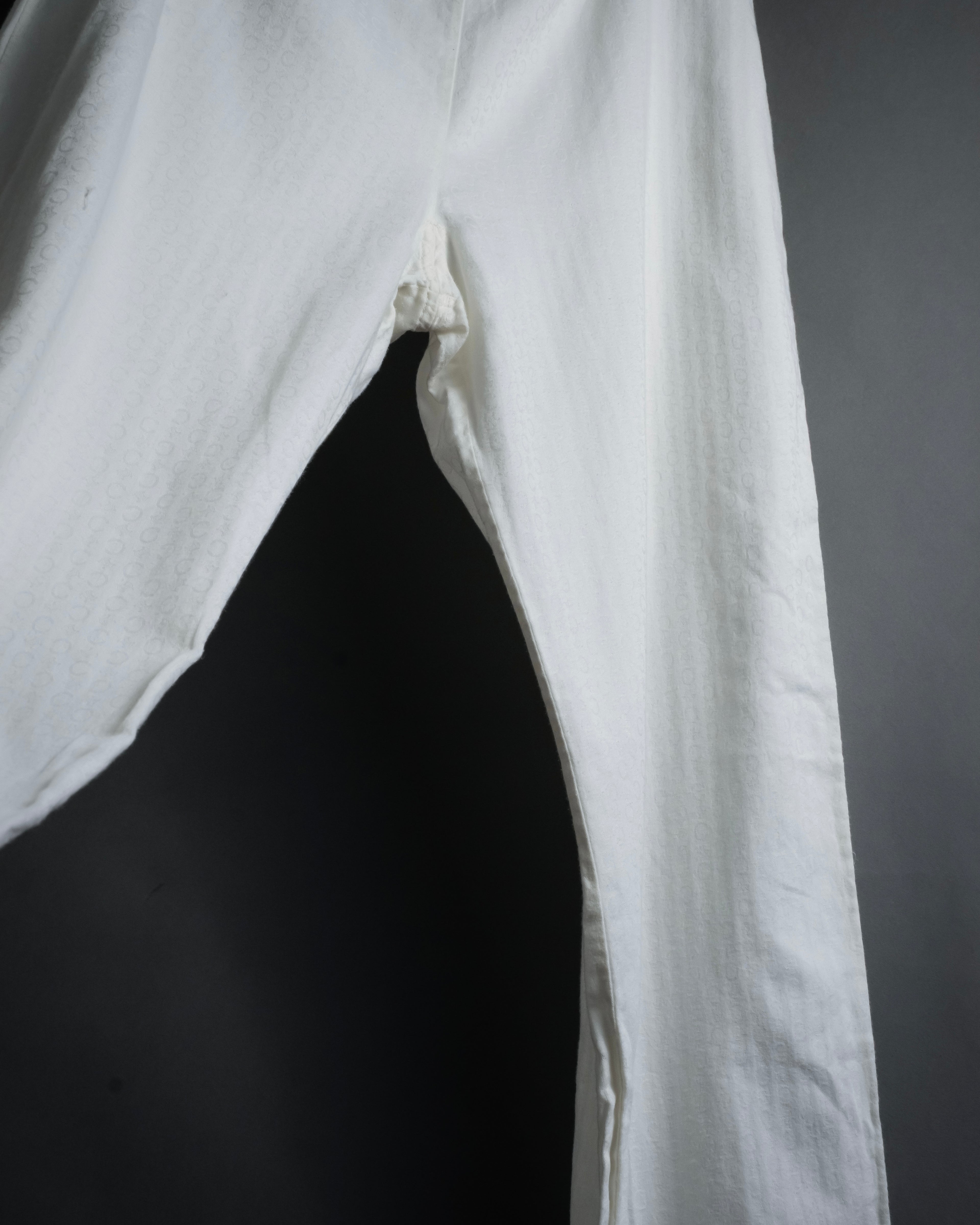 "CELINE" 90's-00's Macadam print pajama set up