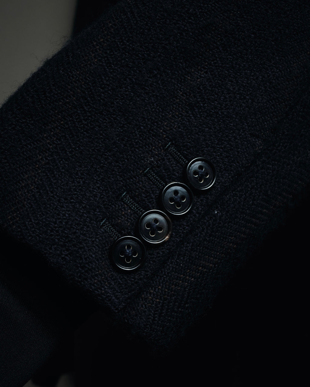 "HERMES" 90’s cashmere blend heritage vip limited tailored jacket
