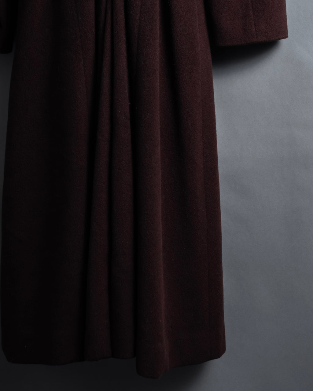 -SPECIAL- "JEAN PAUL GAULTIER"
 1990's-00's Gathered tuck shape design long coat