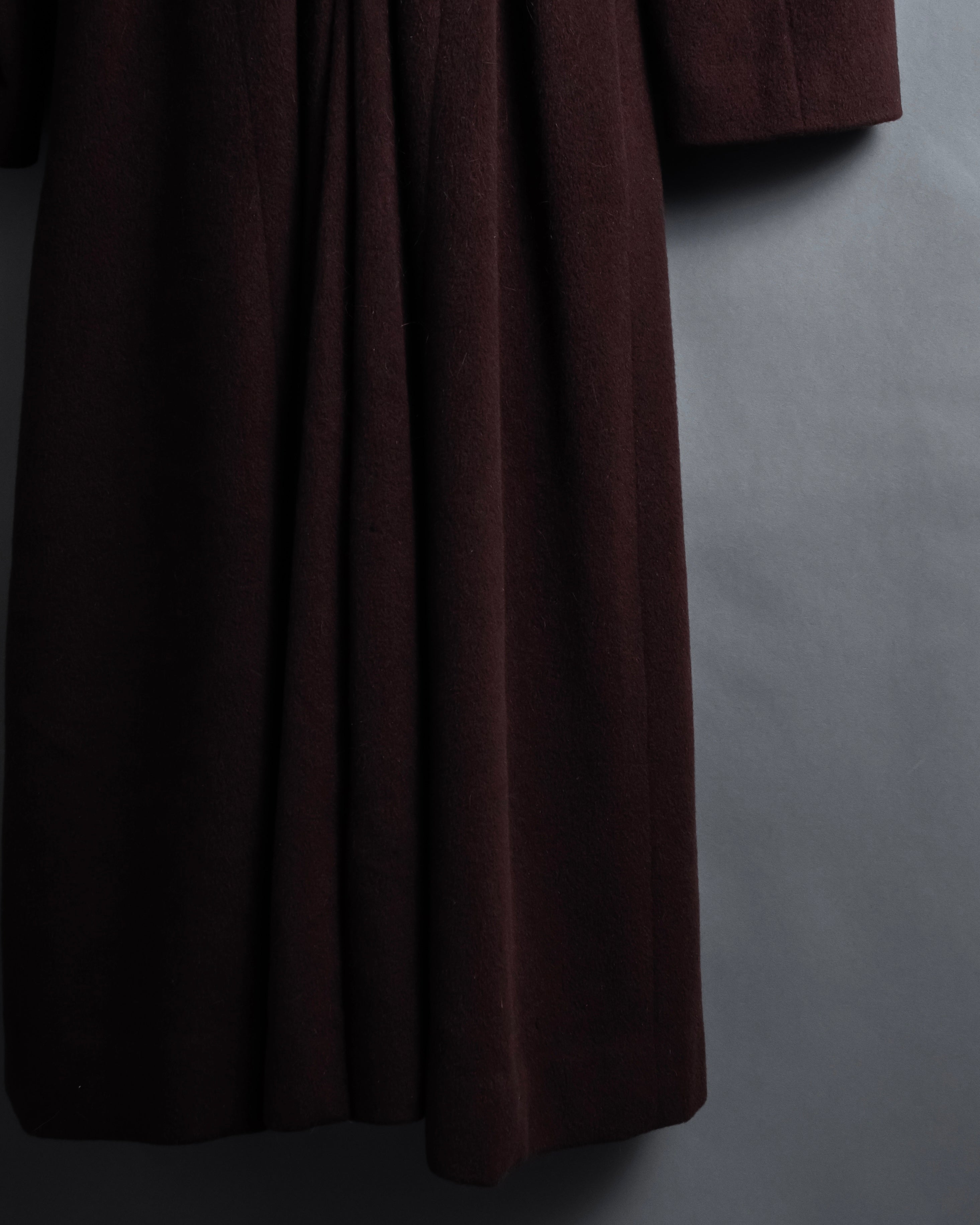 -SPECIAL- "JEAN PAUL GAULTIER"
 1990's-00's Gathered tuck shape design long coat