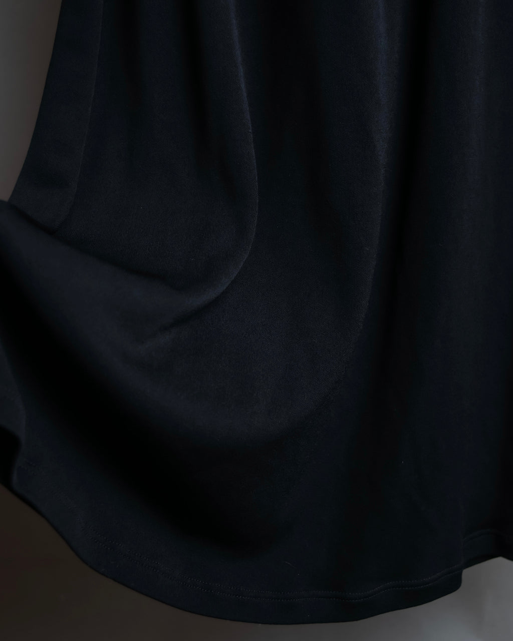 "GIANNI VERSACE" Tassel lace-up design A-line silhouette black dress