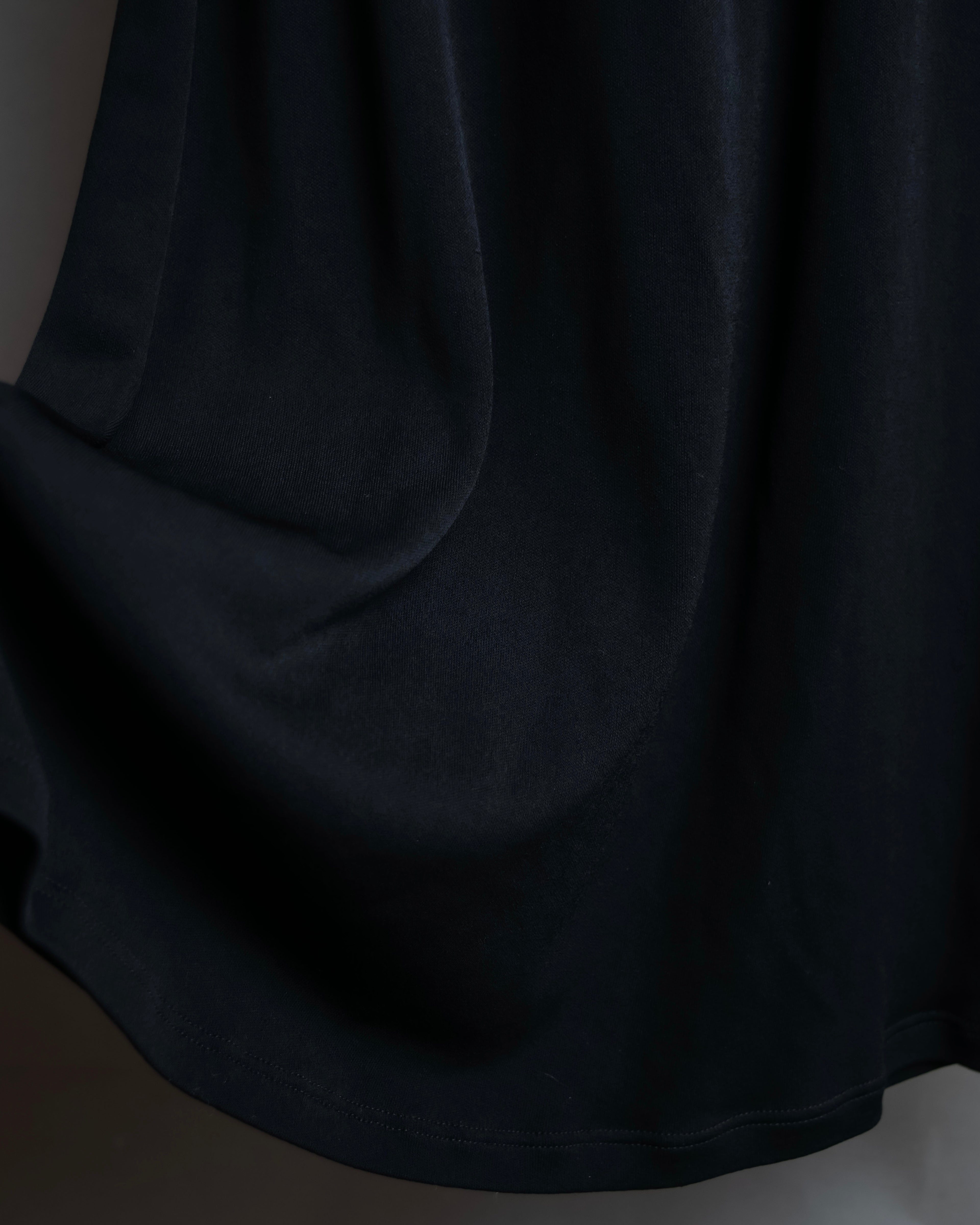 "GIANNI VERSACE" Tassel lace-up design A-line silhouette black dress