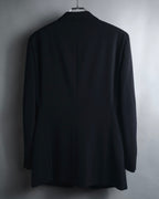 "EMPORIO ARMANI" Minimalist three-button tailored jacket