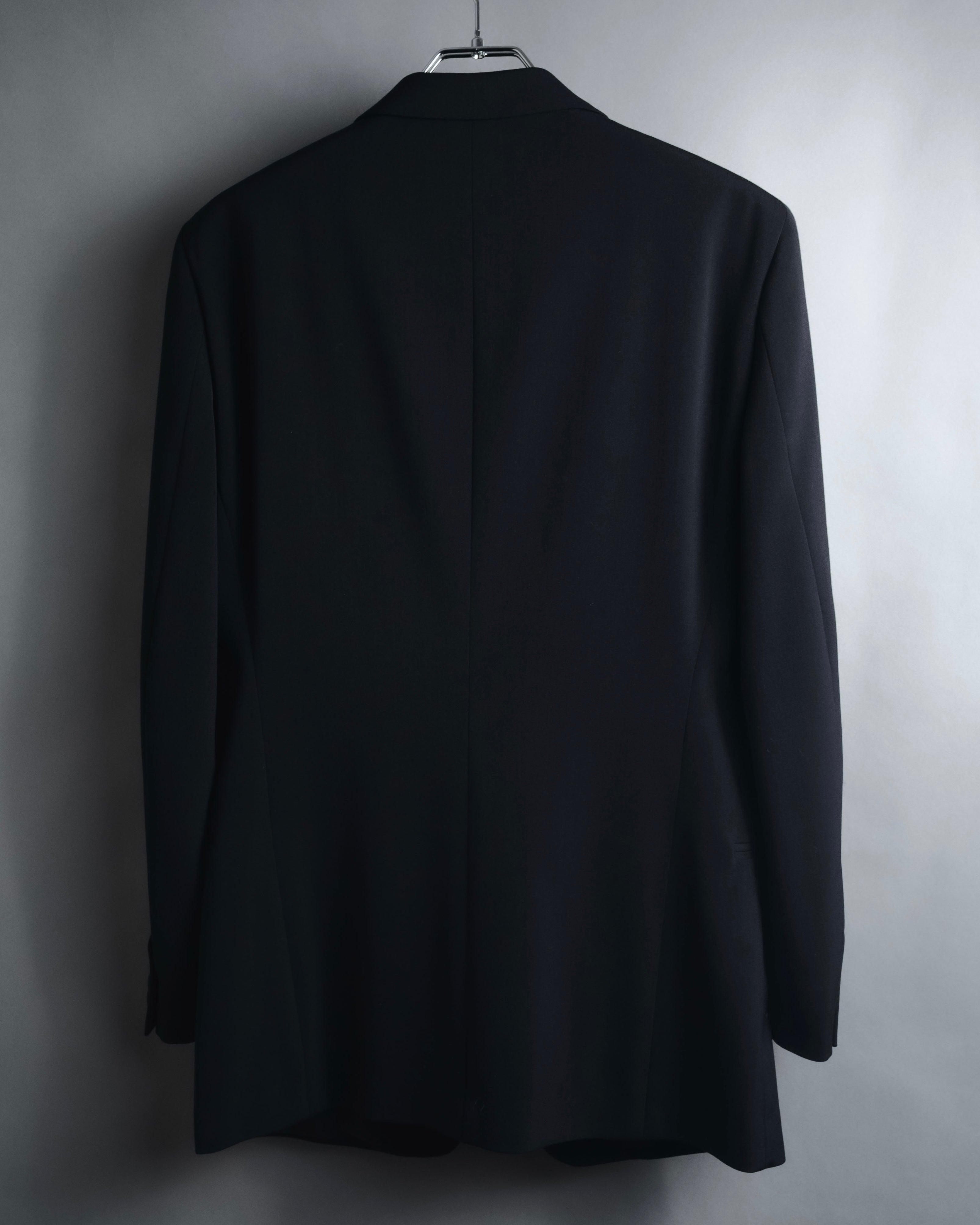 "EMPORIO ARMANI" Minimalist three-button tailored jacket