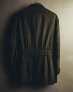 "BURBERRY LONDON" 00's-10's Classic wool tweed coat