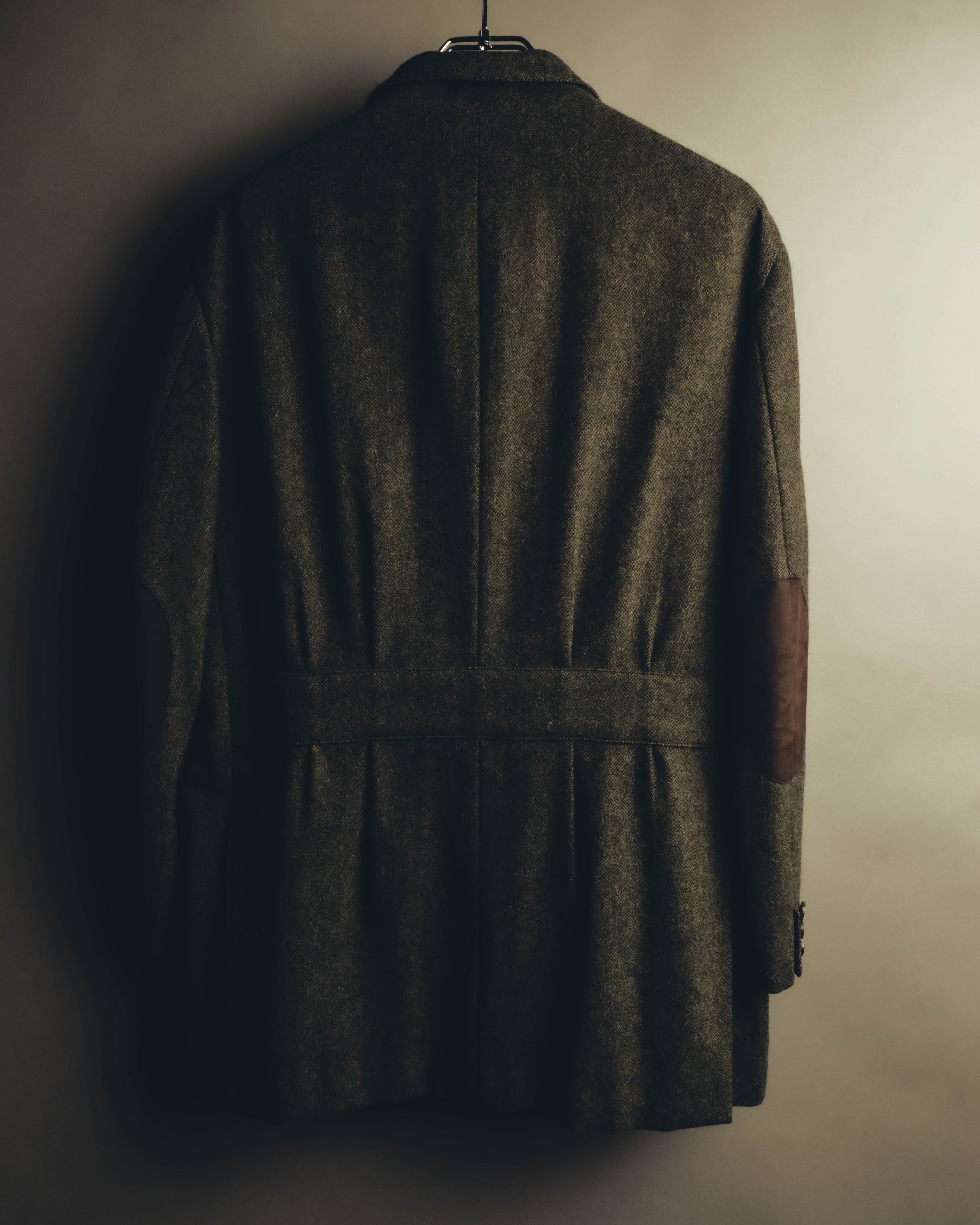 "BURBERRY LONDON" 00's-10's Classic wool tweed coat