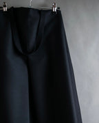 "WE11DONE" Flare silhouette super maxi skirt