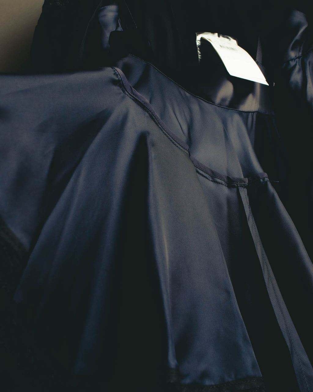 "sacai" 10's Layered lace-panel shirt blouse
