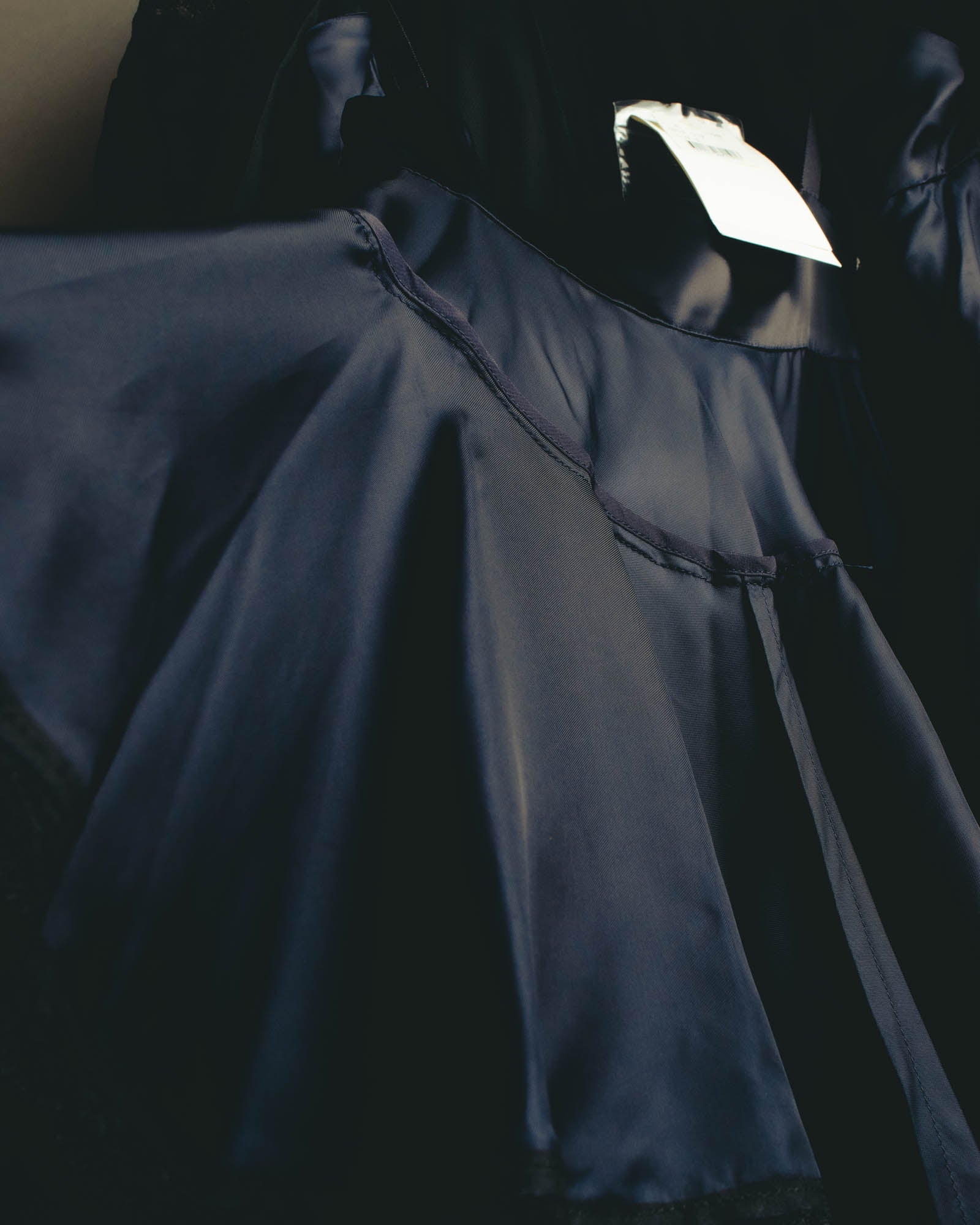 "sacai" 10's Layered lace-panel shirt blouse