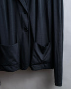 "Max Mara" Draped fabric patch pockets design tailored jacket