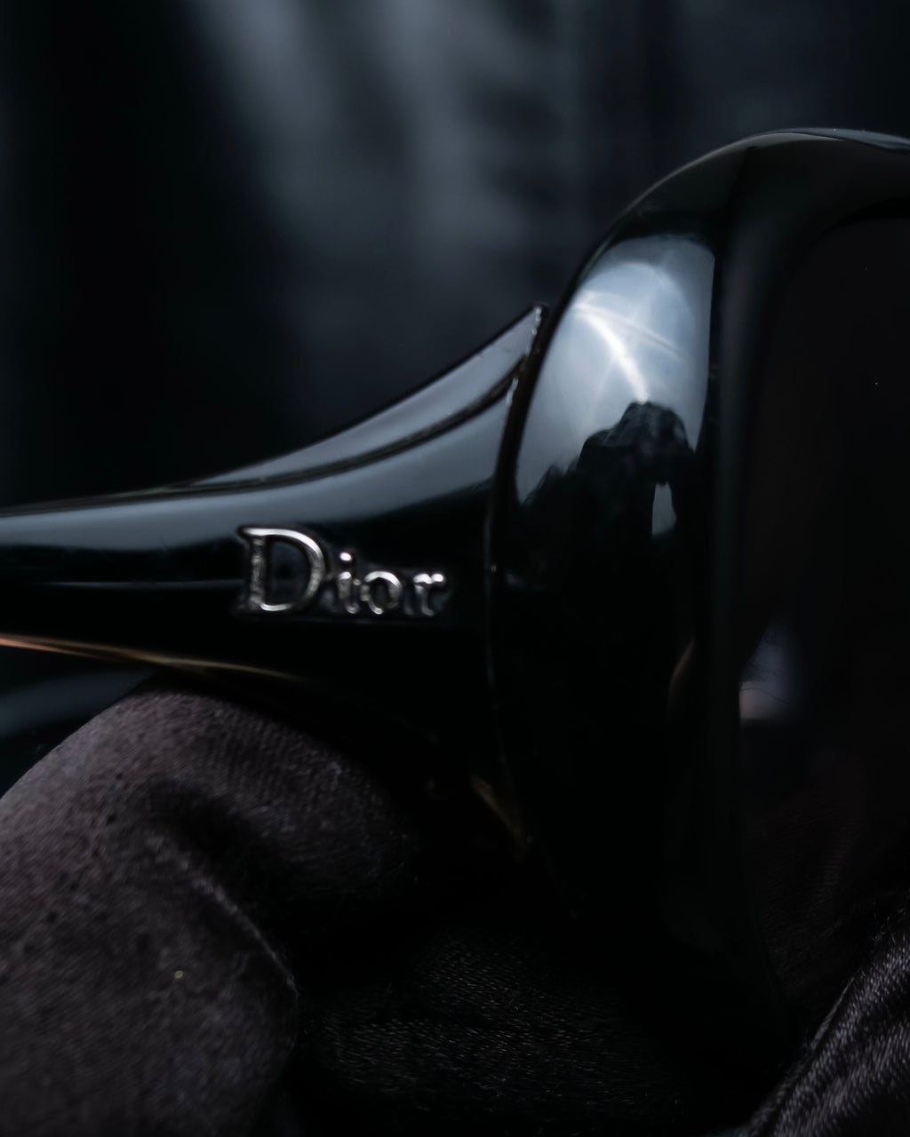 “Dior” Butterfly flame curved surface sunglasses