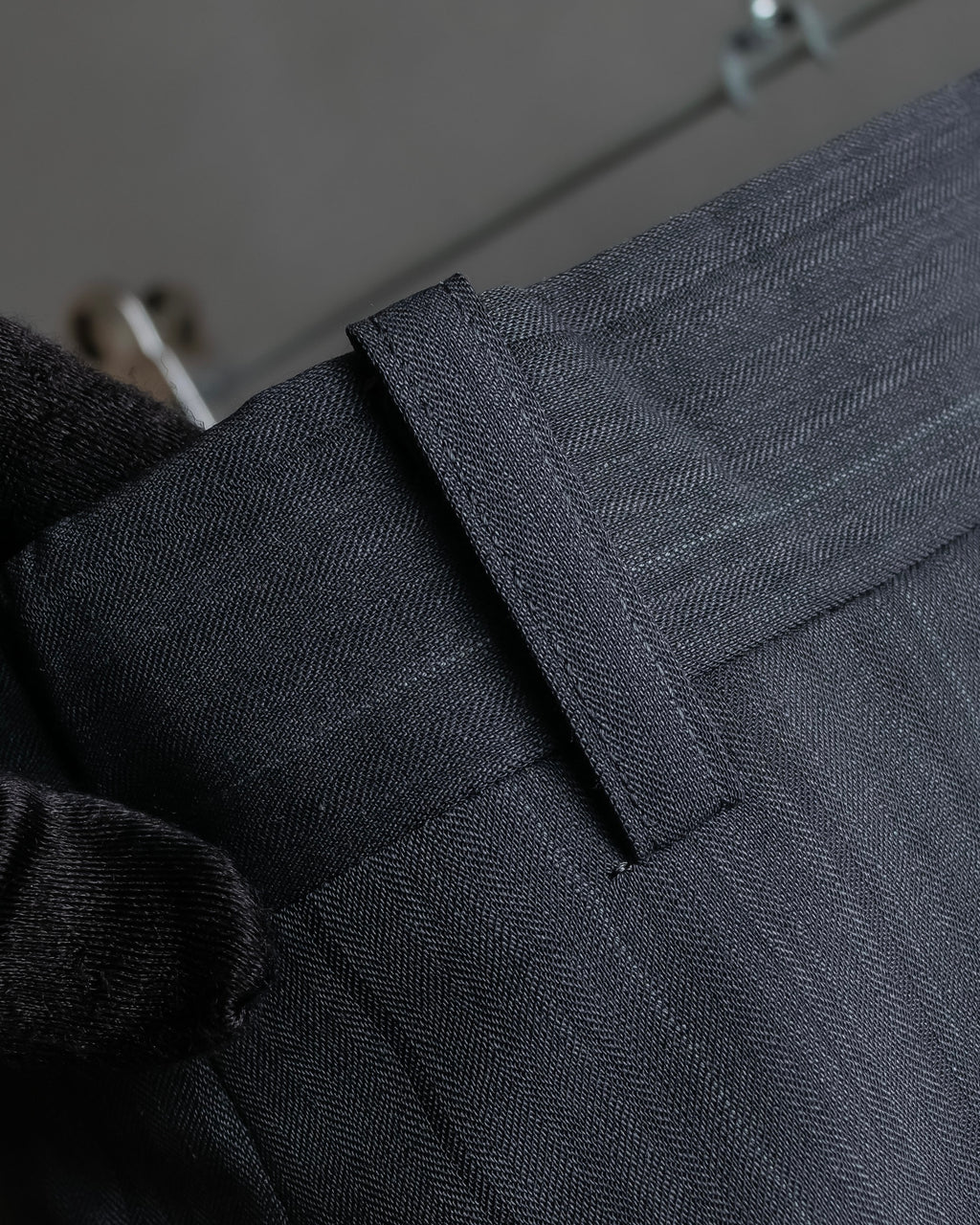 "CHRISTIAN DIOR MONSIEUR" Shadow stripe pattern classical formal detail set up