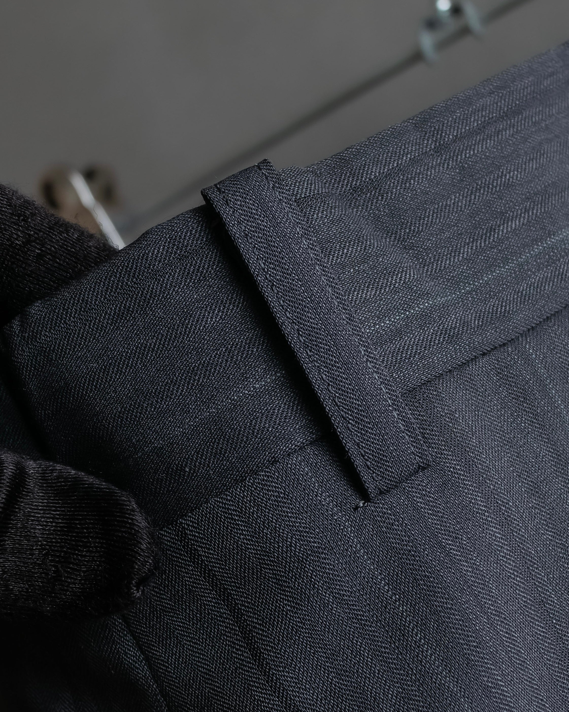 "CHRISTIAN DIOR MONSIEUR" Shadow stripe pattern classical formal detail set up