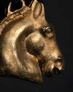 “HERMÈS” 90’s Sculptural cheval motif pendant charm