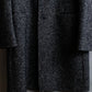 "DOLCE & GABBANA" Oversized tweed long chesterfield coat