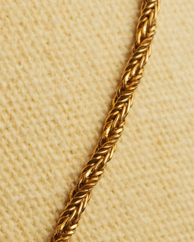 -SPECIAL- “Christian Dior“ 70’s-80’s Tassel rope chain necklace