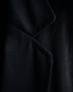 "Yohji Yamamoto +NOIR" 2005SS Rayon draping tailored jacket