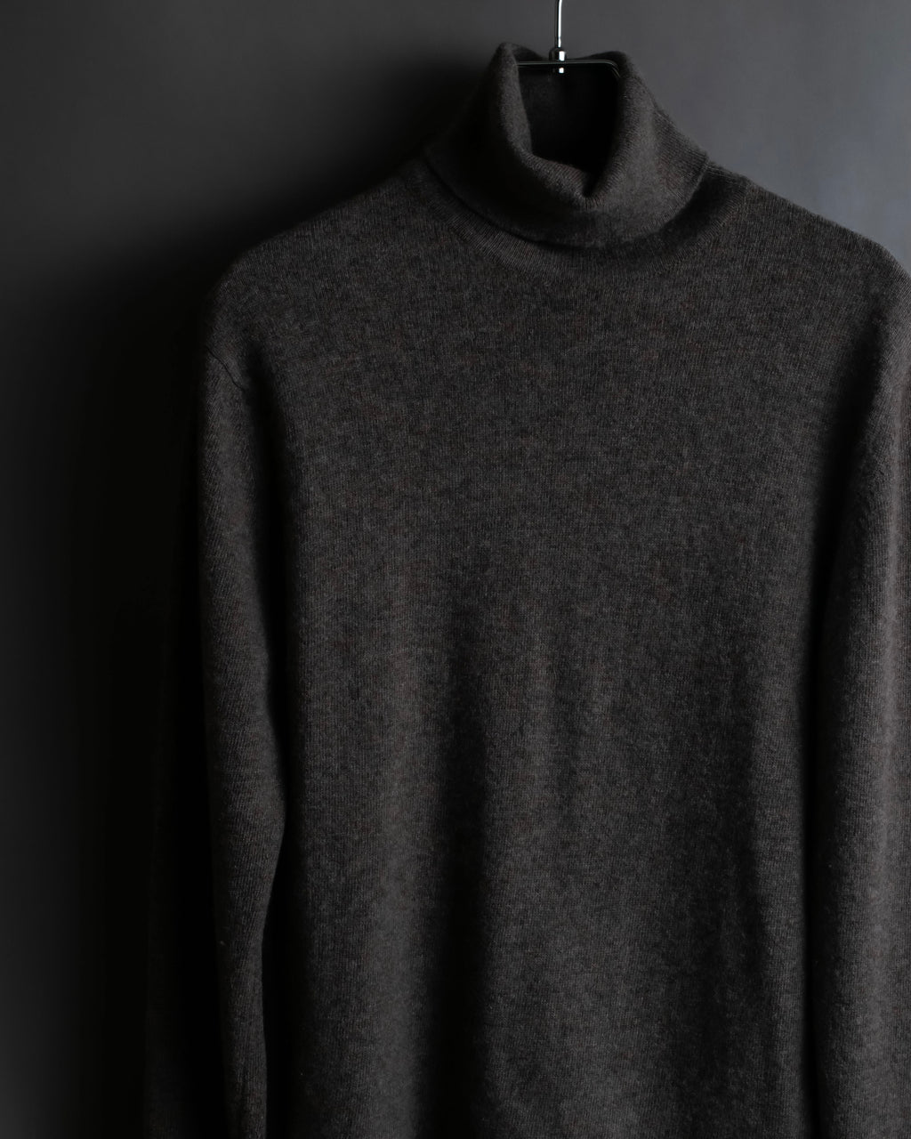 "HERMES" Margiela period cashmere high neck knit pullover