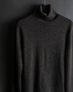 "HERMES" Margiela period cashmere high neck knit pullover
