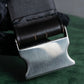 "PRADA" Beautiful smooth leather GI buckle belt