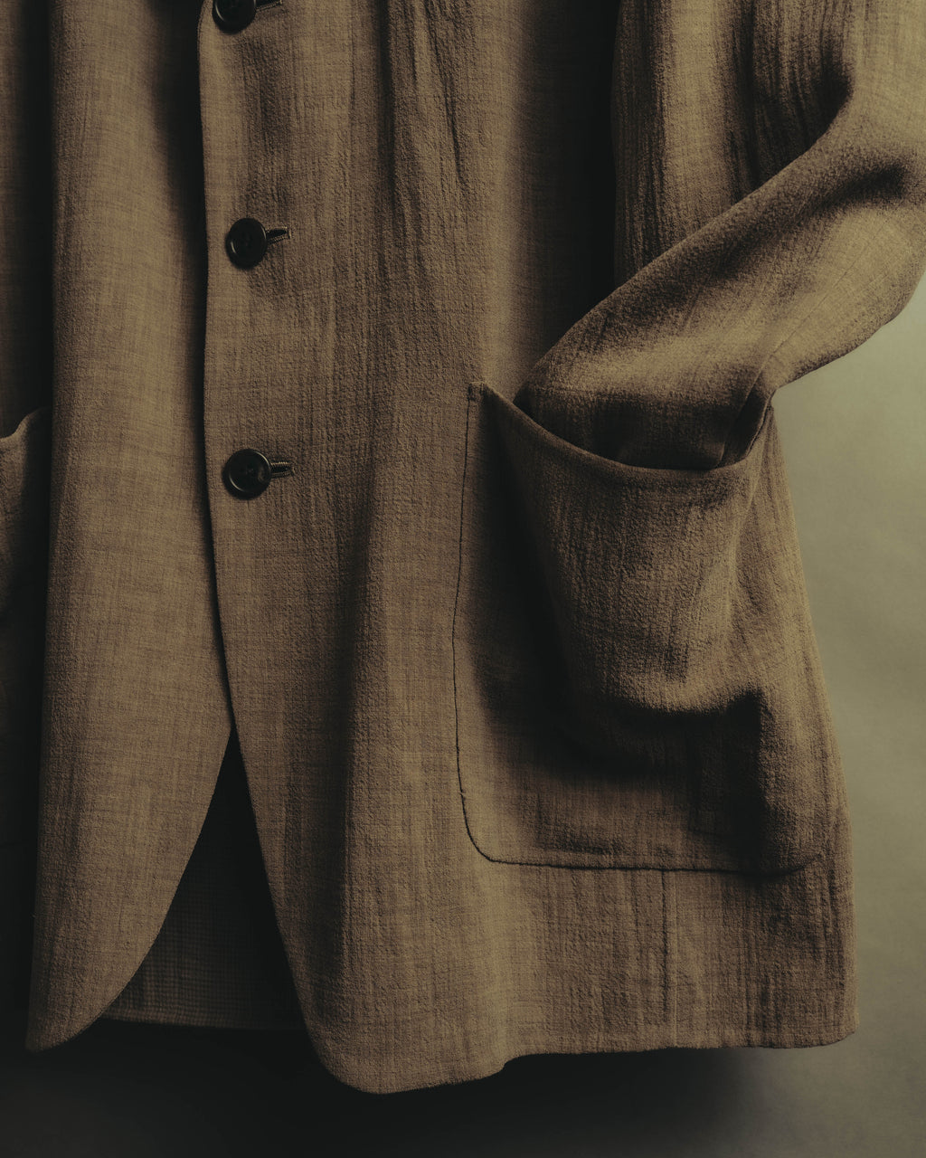 “Christian Dior” 90’s-00’s Fine-check wool three-button tailored jacket