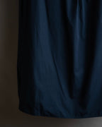 "HERMES" Skipper collar drawstring pullover shirt