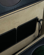 "BURBERRY" Suede switching design 2way shoulder bag